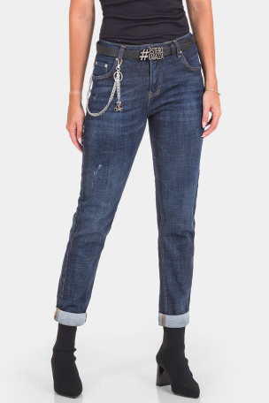 Boyfriend fit γυναικείο τζιν 6749-79 Estero Ragazza