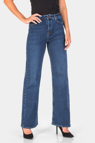 Wide Leg γυναικείο τζιν 7596-78 Nita / Lacarino