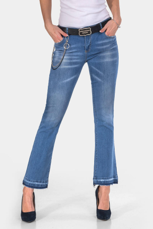Flare γυναικείο τζιν 30331-76 / Puccihino