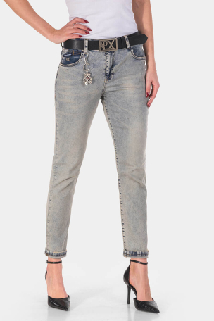 Boyfriend fit γυναικείο τζιν 50386-74 / Puccihino