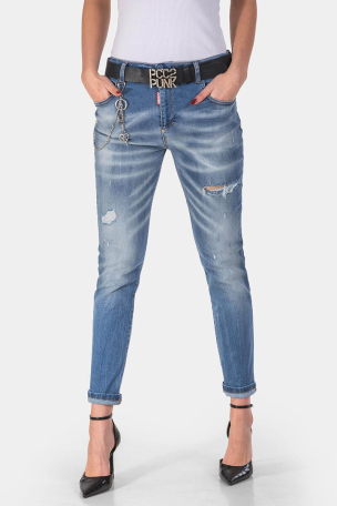 Boyfriend fit γυναικείο τζιν 50392-76 / Puccihino