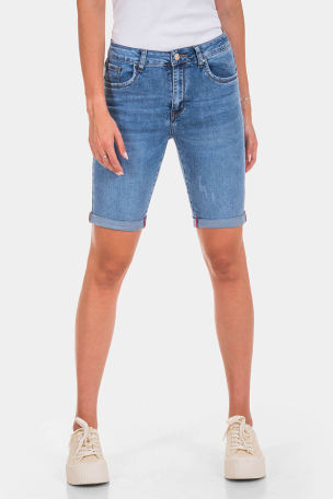 Γυναικεία τζιν βερμούδα Boyfriend 90269-75 Cons