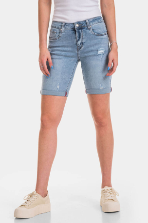 Γυναικεία τζιν βερμούδα Boyfriend 90282-74 Cons