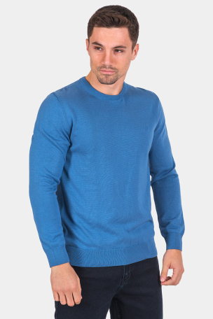 Μονόχρωμο ανδρικό πουλόβερ 33006-08 MCL