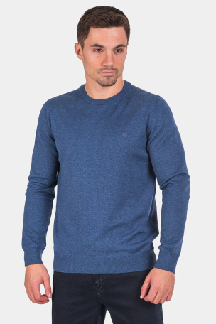 Μονόχρωμο ανδρικό πουλόβερ 33006-69 MCL