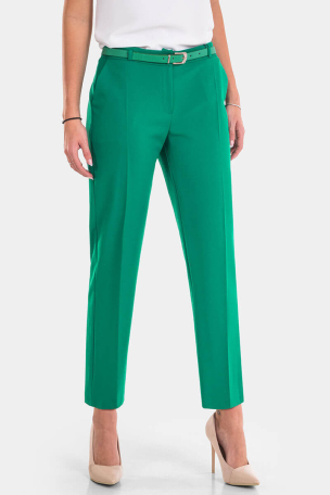 Κομψό πράσινο γυναικείο παντελόνι 3581P-05 Mischka