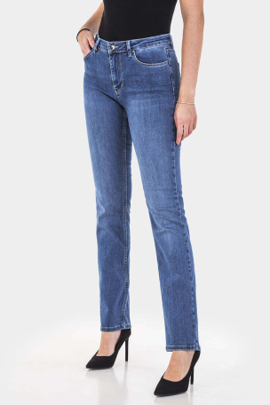 Straight fit γυναικείο τζιν 5766-76 / Lacarino