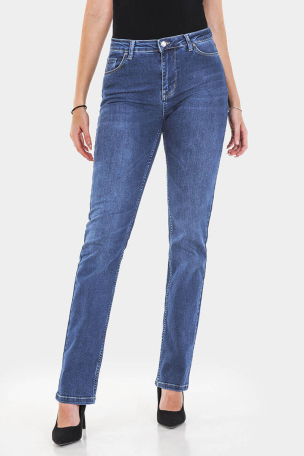 Straight fit γυναικείο τζιν 5767-76 / Lacarino