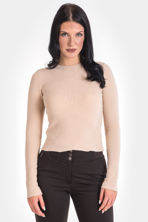 Γυναικεία πλεκτή μπλούζα 4416-02 Nisan