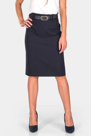 Κομψή φούστα με ζώνη 1570P-18 Mare Sole