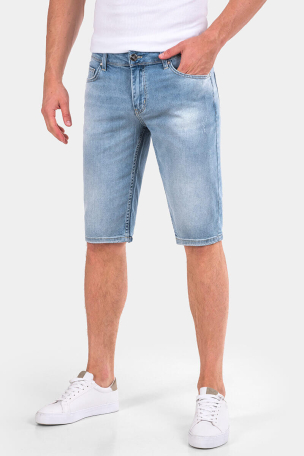 Мъжки дънкови бермуди 6294  INDIGO Fashion