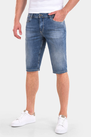 Мъжки дънкови бермуди 6295  INDIGO Fashion
