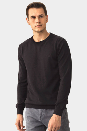 Μονόχρωμο ανδρικό πουλόβερ 33006-09 MCL