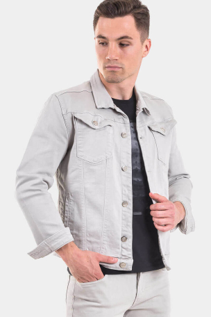 Ανδρικό τζιν μπουφάν 5765-11 Lacarino