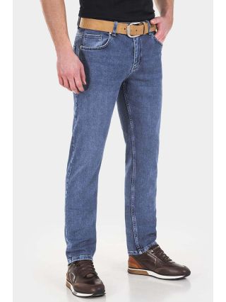 Прави мъжки дънки Paul 6207 INDIGO Fashion