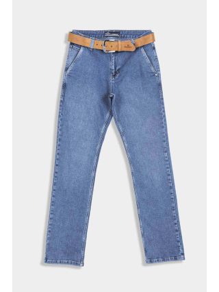 Прави мъжки дънки Ronney 6210 INDIGO Fashion B