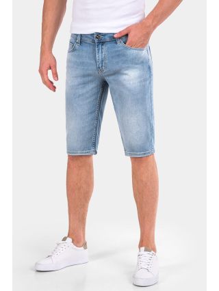 Мъжки дънкови бермуди 6294  INDIGO Fashion