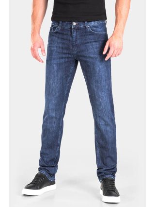 Прави мъжки дънки 5283  INDIGO Fashion