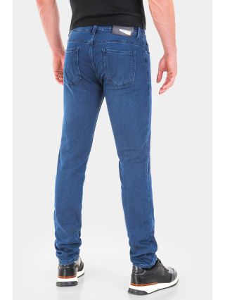 Слим фит мъжки дънки 3358 INDIGO Fashion B