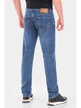 Прави мъжки дънки 5302 INDIGO Fashion B