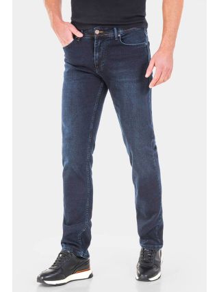 Прави мъжки дънки 5304  INDIGO Fashion 