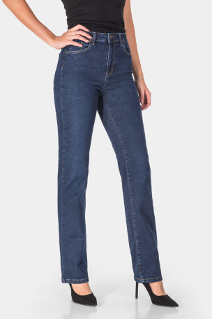 Straight fit γυναικείο τζιν 7816-79 Kelly / Lacarino