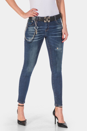 Slim fit γυναικείο τζιν 30292-79 / Puccihino