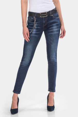 Slim fit γυναικείο τζιν 30302-79 / Puccihino