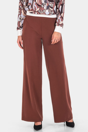 Κομψό γυναικείο παντελόνι Wide Leg 7140P-22 Designer club