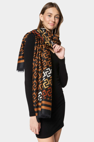 Γυναικείο φουλάρι 15073-28 Indigo 