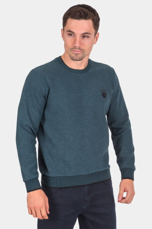 Μονόχρωμο ανδρικό πουλόβερ 27643-06 MCL