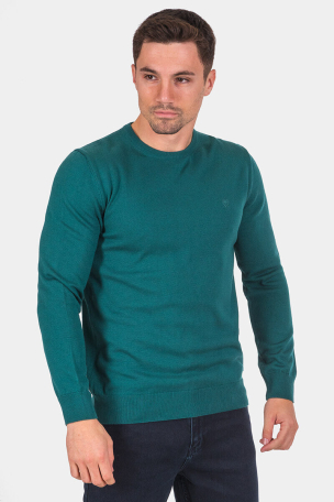 Μονόχρωμο ανδρικό πουλόβερ 33006-29 MCL