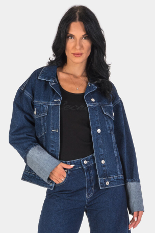 Γυναικείο τζιν μπουφάν 7648-79 Lacarino