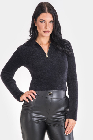 Γυναικεία μπλούζα με φερμουάρ 92629-09 Avrile