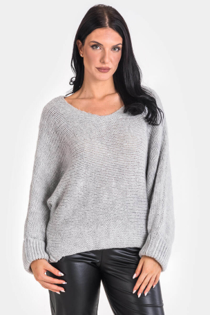 Γυναικεία πλεκτή μπλούζα 4338-11 Nisan