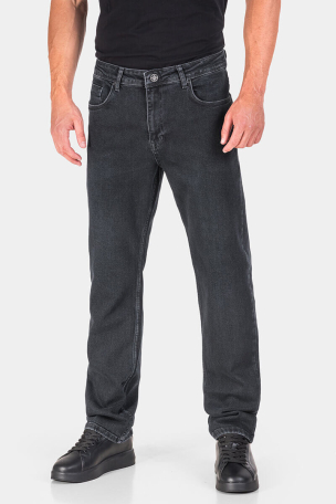 Straight fit ανδρικό τζιν 8096-80 BG XXL / Lacarino / L34