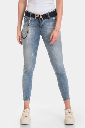 Slim fit γυναικείο τζιν 30321-74 Puccihino
