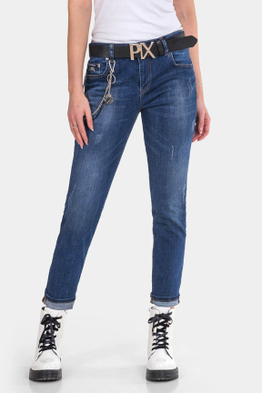 Boyfriend fit γυναικείο τζιν 50367-79 Puccihino