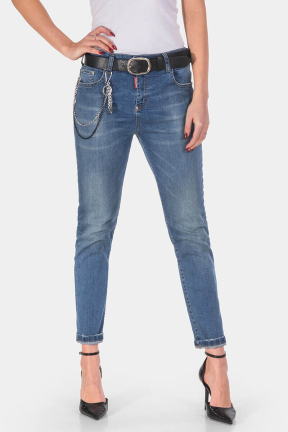 Boyfriend fit γυναικείο τζιν 50382-77 / Puccihino