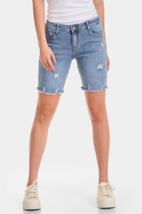 Γυναικεία τζιν βερμούδα Boyfriend 90275-74 Cons