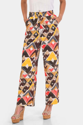 Φαρδύ γυναικείο παντελόνι 24339-43 Flamenco