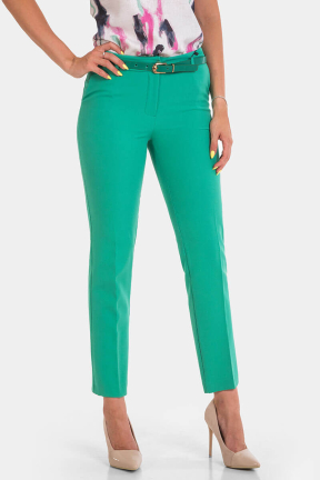Κομψό πράσινο γυναικείο παντελόνι 3666P-04 Mischka
