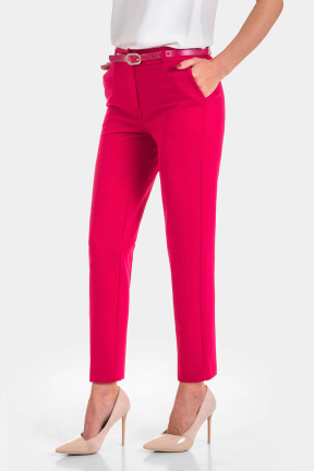 Κομψό φούξια γυναικείο παντελόνι 3671P-68 Mischka