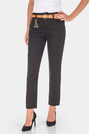 Γυναικείο λινό παντελόνι 50344-09 Puccihino