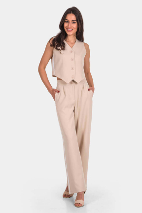 Κομψό σετ γιλέκο και παντελόνι 4027-02 Sadosa