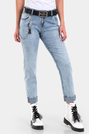 Boyfriend τζιν 6104 - ανοιχτό μπλε
