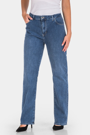 Straight fit γυναικείο τζιν 6679-77 Lady XXL / Lacarino
