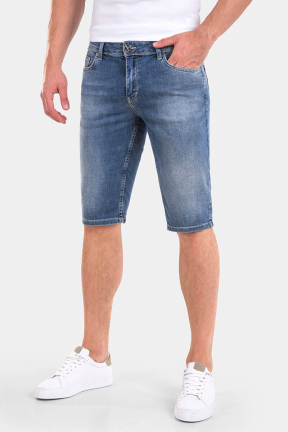 Мъжки дънкови бермуди 6295  INDIGO Fashion