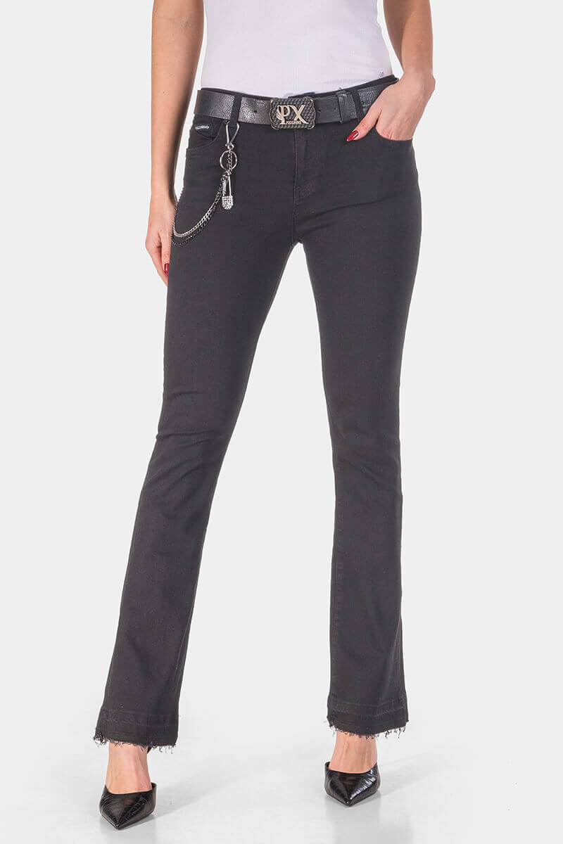 Flare γυναικείο τζιν 30330-80 / Puccihino