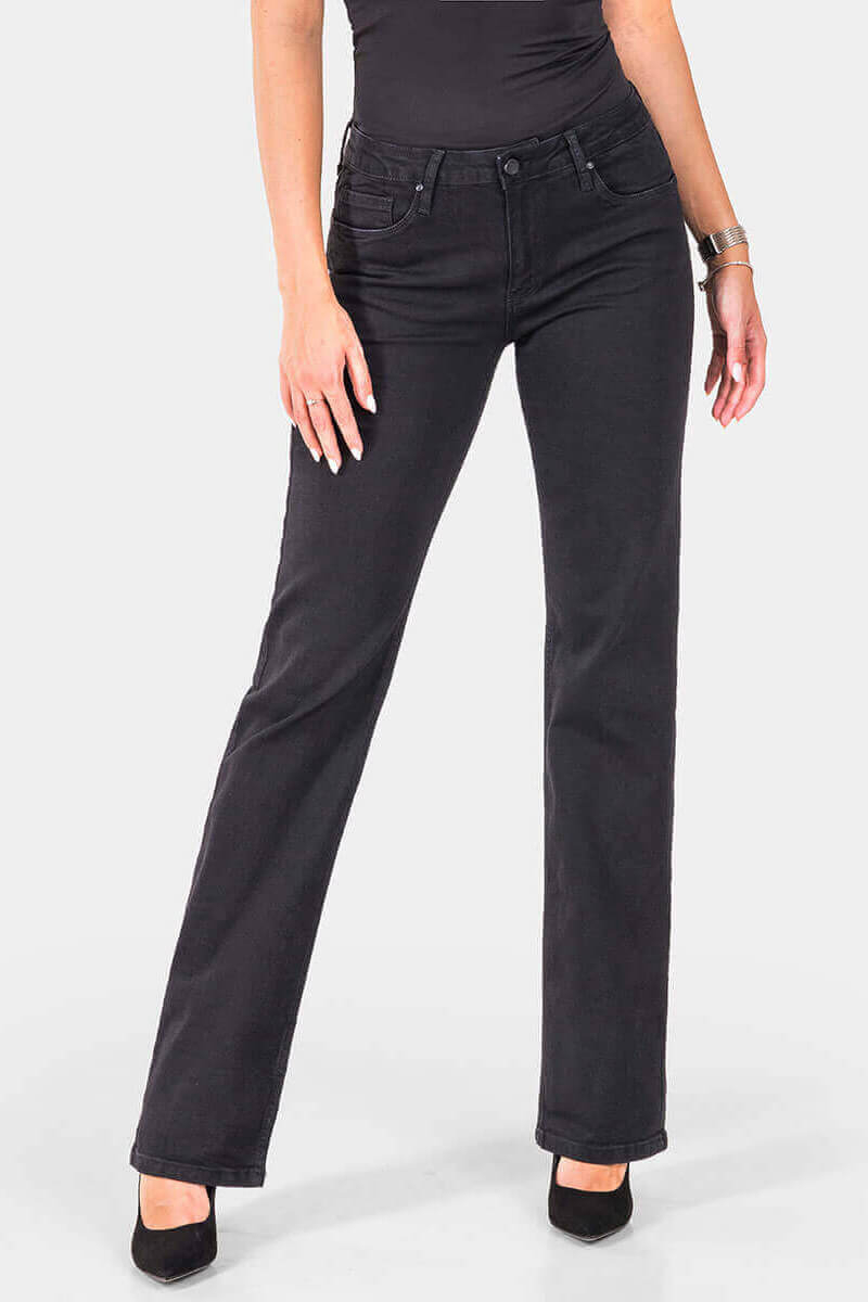 Straight fit γυναικείο τζιν 4882 Lina / Lacarino